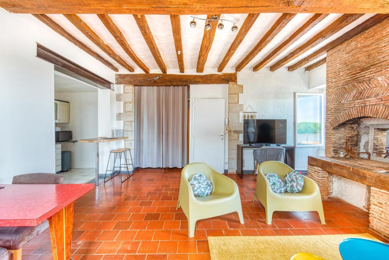 Monkey Paradise Bel Appartement Vue Loire Bouchemaine Zewnętrze zdjęcie