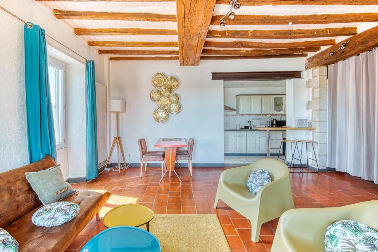 Monkey Paradise Bel Appartement Vue Loire Bouchemaine Zewnętrze zdjęcie